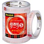 （業務用セット） スコッチ 透明美色S パック売 （1.2cm×35m） BK-12N 1パック（10巻） 【×5セット】