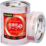 （業務用セット） スコッチ 透明美色S パック売 （2.4cm×35m） BK-24N 1パック（5巻） 【×5セット】