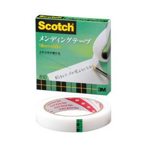 （業務用セット） スコッチ メンディングテープ 大巻 （1.8cm×50m） 【×5セット】