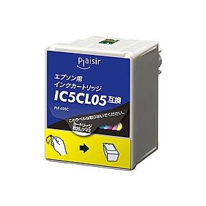 （業務用セット） エプソン（EPSON） インクカートリッジ カラー 汎用 IC5CL05対応 単位：1個  【×5セット】