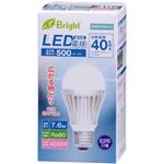 （業務用セット） オーム電機 LED電球 E26口金 40形・昼白色・7.6W LDA8D-G AH20 【×3セット】