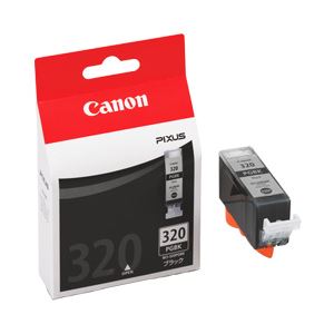 （業務用セット） キヤノン（Canon） インクカートリッジ ブラック 型番：BCI-320PGBK 単位：1個 【×3セット】 - 拡大画像