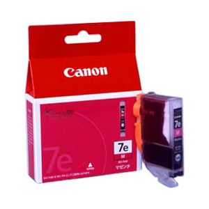 （業務用セット） キヤノン（Canon） インクカートリッジ マゼンタ 型番：BCI-7eM 単位：1個 【×3セット】 - 拡大画像