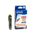 （業務用セット） エプソン（EPSON）対応 インクカートリッジ ブラック 増量タイプ 1個 型番：ICBK70L 【×3セット】