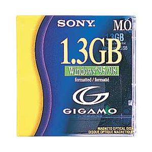 （業務用セット） ソニー GIGAMO 1.3GB Win 1枚入 【×3セット】 - 拡大画像