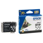 （業務用セット） エプソン（EPSON） インクカートリッジ ブラック 純正 型番：ICBK59 単位：1個 【×3セット】