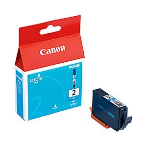 （業務用セット） キヤノン（Canon） インクカートリッジ シアン 型番：PGI-2C 単位：1個 【×3セット】 - 拡大画像