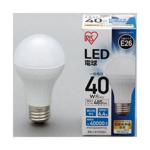 （業務用セット） LED電球 昼白色 1個 型番：LDA4N-H-4T1 【×3セット】 - 拡大画像