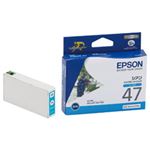 （業務用セット） エプソン（EPSON） インクカートリッジ シアン 型番：ICC47 単位：1個 【×3セット】