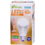 （業務用セット） オーム電機 LED電球（高輝度タイプ） E26口金 60形・電球色・10.2W LDA10L-G AH20 【×3セット】