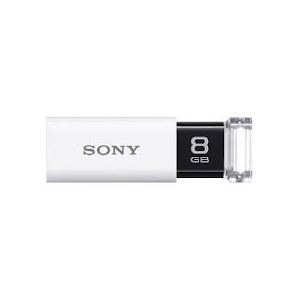 (業務用セット) ソニー USBメモリーTシリーズ ホワイト 8GB 1個 型番:USM8GU W 【×3セット】 商品画像