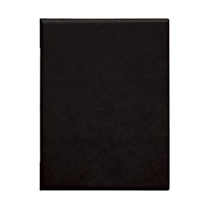 （業務用セット） メニューブック（A4）黒 【×2セット】 - 拡大画像