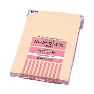 （業務用セット） オキナ クラフト封筒 角形A3号 1パック（50枚） 【×2セット】