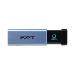 （業務用セット） ソニー ポケットビットT 8GB ブルー USM8GT L 1個 【×2セット】 - 拡大画像