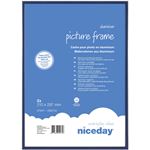 niceday オリジナル アルミニウムフレームA4 ブルー 1パック（2枚）