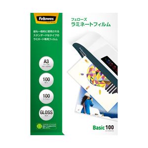 フェローズ ラミネートフィルムBasic100 A3 303×426mm 5847801 1箱（100枚）