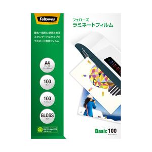 フェローズ ラミネートフィルムBasic100 A4 216×303mm 5847701 1箱（100枚）