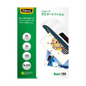 フェローズ ラミネートフィルムBasic100 A3 303×426mm 5848801 1パック（25枚）