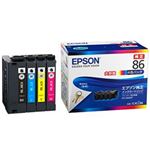 EPSON 純正インクカートリッジ 大容量4色 IC4CL86 1パック（4色）