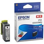 EPSON 純正インクカートリッジ ソリ グレー SOR-GY 1個