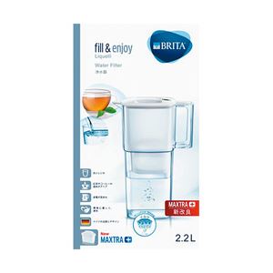 BRITA ポット型浄水器 リクエリ マクストラプラス カートリッジ1個付