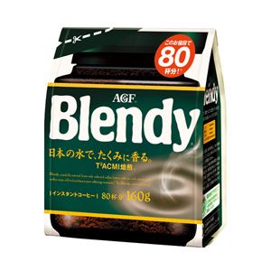 AGF ブレンディ インスタントコーヒー 詰替用 1袋（160g）