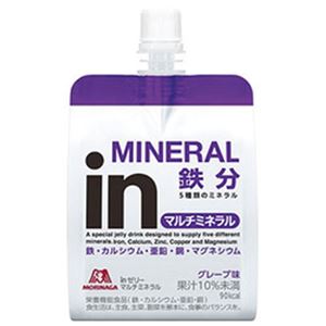 （まとめ）森永製菓 inゼリー マルチビタミン 180g 1パック(6袋)【×3セット】