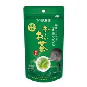 （まとめ）伊藤園 おーいお茶 一番茶摘み緑茶 1袋(100g)【×5セット】