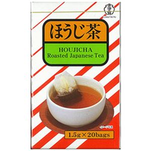 （まとめ）宇治の露 ほうじ茶 ティーバッグ 1パック(1.5g×20袋)【×20セット】
