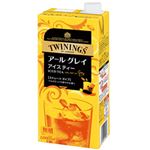 （まとめ）トワイニング アイスティー アールグレイ 無糖 1箱(1000ml×6本)【×3セット】