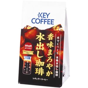 （まとめ）キーコーヒー 香味まろやか水出し珈琲 1パック(35g×4袋) 500ml用【×10セット】