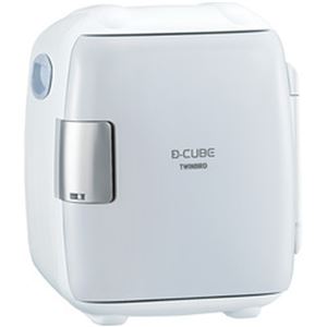 ツインバード コンパクト電子保冷保温ボックス D-CUBES グレー HR-DB06GY 1台