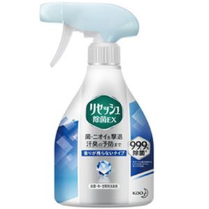 （まとめ）花王 リセッシュ除菌EX 本体 370ml 香りが残らない 1本【×10セット】