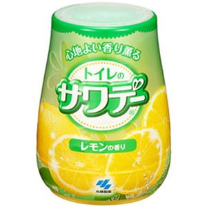 （まとめ）小林製薬 トイレのサワデー レモンの香り 本体1個【×10セット】