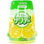 （まとめ）小林製薬 トイレのサワデー レモンの香り つめ替用1個【×10セット】