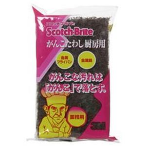 （まとめ）スリーエム スコッチ がんこたわし厨房用【×10セット】