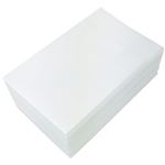 （まとめ）紙ナプキン ストレート型 1パック(1000枚)【×10セット】