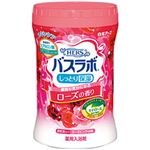 （まとめ）白元 HERBS バスラボボトル ローズ 680g 1本【×10セット】