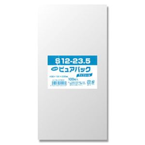 （まとめ）NEWピュアパック S12-23.5 1パック(100枚入)【×10セット】