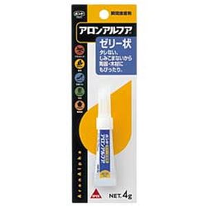 （まとめ）コニシ アロンアルフア ゼリー状 4g (1本)【×10セット】