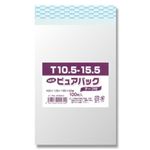 （まとめ）NEWピュアパックテープ付 T10.5-15.5(ハガキ用) 1パック(100枚入)【×10セット】