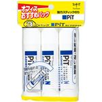 （まとめ）トンボ鉛筆 ピットハイパワー HCA-321 1パック(22g×3本)【×10セット】