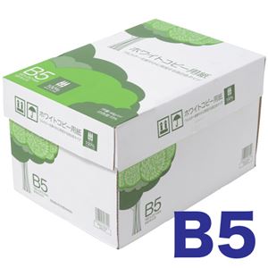 （まとめ）APP(コピー用紙)ホワイトコピー用紙 B5 1箱(5000枚)【×2セット】