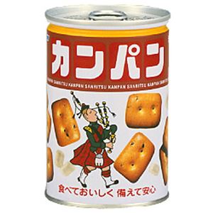 （まとめ）三立 缶入りカンパン【×10セット】