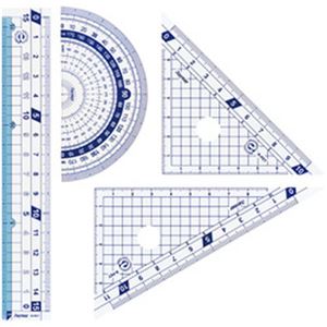 （まとめ）レイメイ藤井 はし0(ゼロ)メモリ定規セット 1セット APJ282【×20セット】