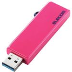 エレコム USB3.1対応 スライド式USBメモリ 32GB ピンク MF-KCU3A32GPN 1個