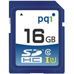 （まとめ）PQI SDHCカード 16GB Class10 UHS-I対応 SD10U11-16 1枚【×5セット】