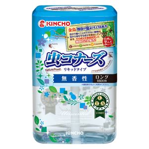 （まとめ）大日本除虫菊 虫コナーズ リキッドタイプ ロング 180日 無香性 1個【×5セット】