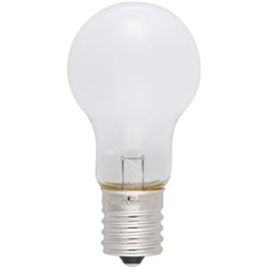 （まとめ）オーム電機 ミニクリプトン電球  40形ホワイト 1個 LB-PS3740KJ-W【×10セット】