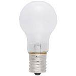 （まとめ）オーム電機 ミニクリプトン電球  40形ホワイト 1個 LB-PS3740KJ-W【×10セット】